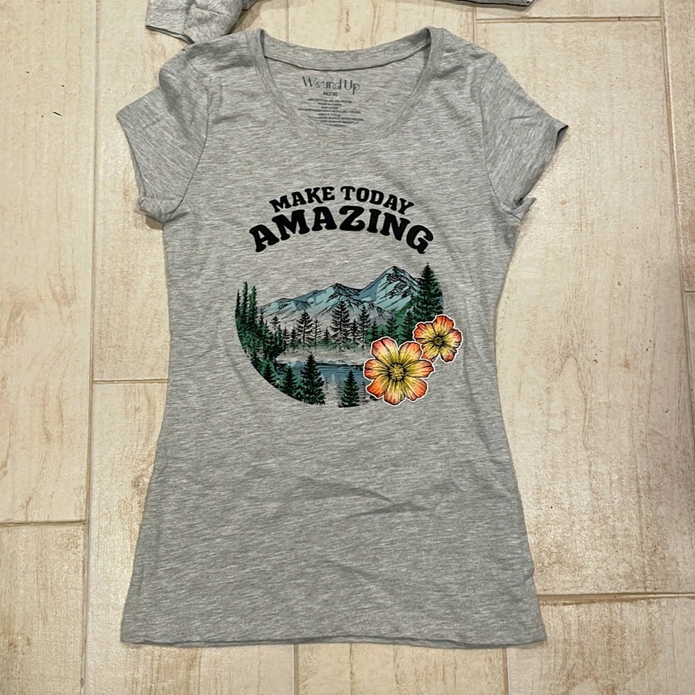 Wound up T-shirt
